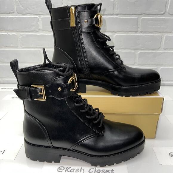 Michael kors boots Kincaid Lace up boots - Black - Picture 3 of 8